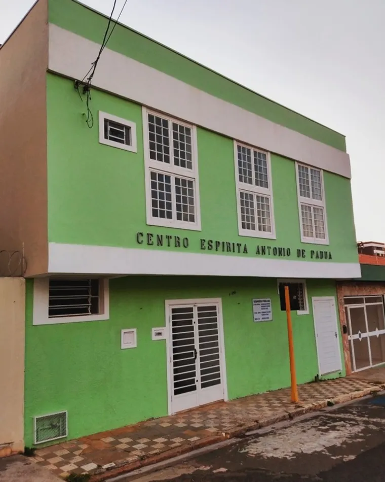Fachada do Centro Espírita Antônio de Pádua